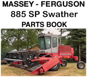 Massey Ferguson 885 SP Swather Parts Manual