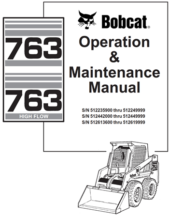 Bobcat 763, 763 High Flow Skid Steer Loader