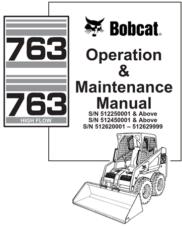 Bobcat 763, 763 High Flow Skid Steer Loader
