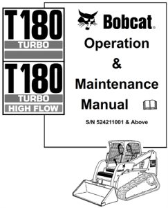 Bobcat T180 Turbo, T180 Turbo High Flow Compact Track Loader