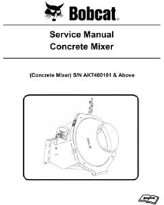 Bobcat Concrete Mixer Service Repair Manual