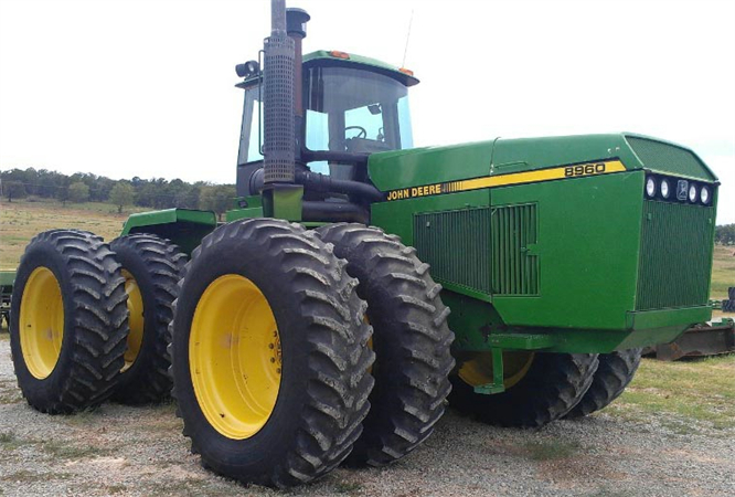 John Deere 8560, 8760, 8960 Tractors Operator's Manual