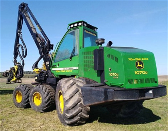 John Deere 1070D Harvester Operator's Manual (Serial No.WH1070D000352-)