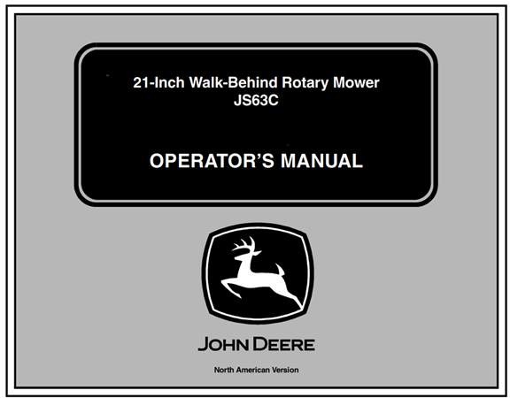 John Deere JS63C 21-Inch Walk-Behind Rotary Mower