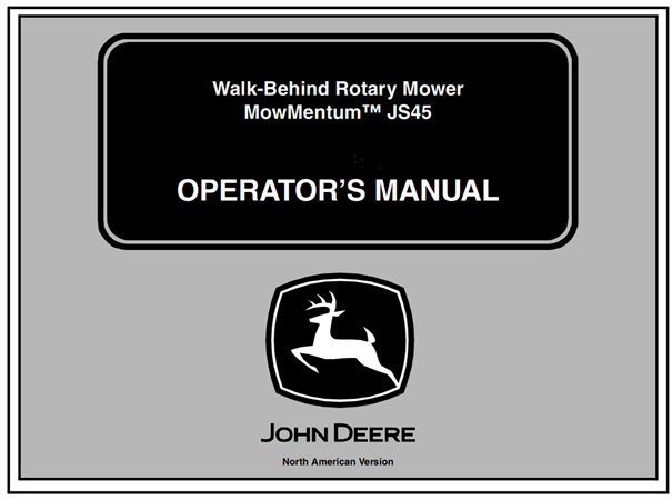 John Deere MowMentum JS45 Walk-Behind Rotary Mower