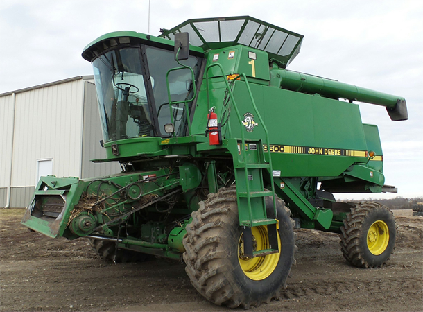 John Deere SideHill 9500 Combine Operator's Manual
