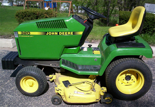 John Deere 320 Lawn and Garden Tractor Operator's Manual