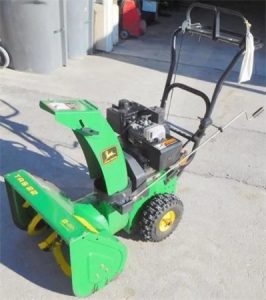 John Deere TRS22 Walk-Behind Snowblower Operator's Manual