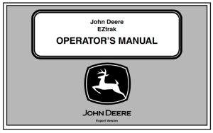 John Deere EZtrak Zero Turn Mowers