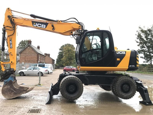 JCB JS130W, JS145W, JS160W, JS175W Wheeled Excavators
