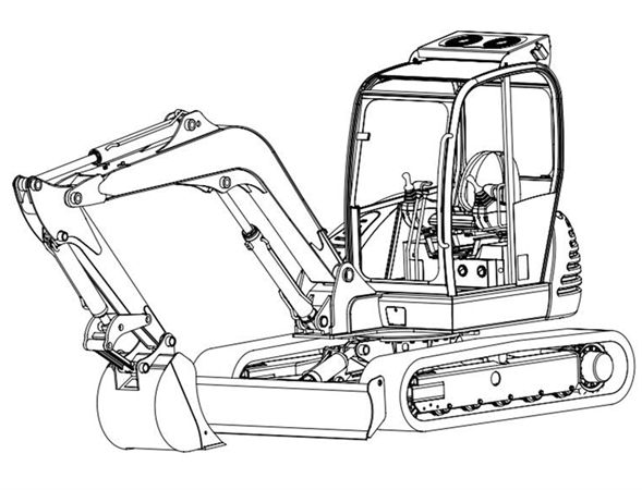 JCB 8056 Mini Crawler Excavator Service Repair Manual