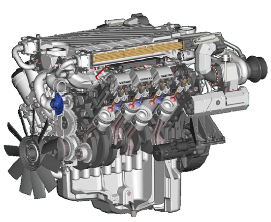 Liebherr D9508 A7 Diesel Engine Service Repair Manual