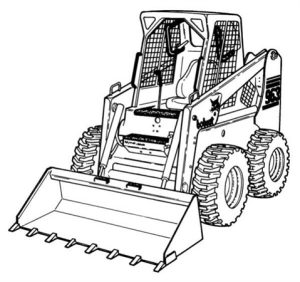 Bobcat 963 Skid Steer Loader Hydraulic & Electrical Schematic