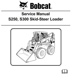 Bobcat S250, S300 Skid-Steer Loader Service Repair Manual