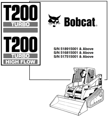 Bobcat T200 Turbo, T200 Turbo High Flow Compact Track Loader